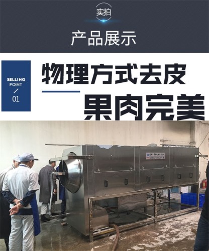 華邦高產量核桃仁脫衣機 大型核桃仁去皮機