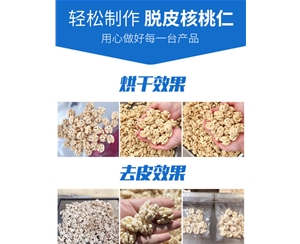 核桃仁去皮機 脫皮率98%