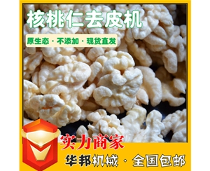 核桃銀杏去皮設備 深加工脫皮機 純物理