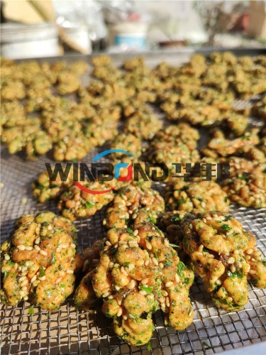 新品海苔味琥珀核桃仁炒鍋 可定制 風味核桃仁加工設備