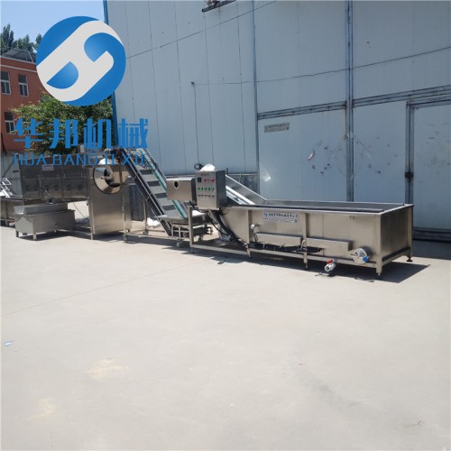 核桃仁去皮機(jī)流水線 華邦大型核桃仁去皮機(jī)