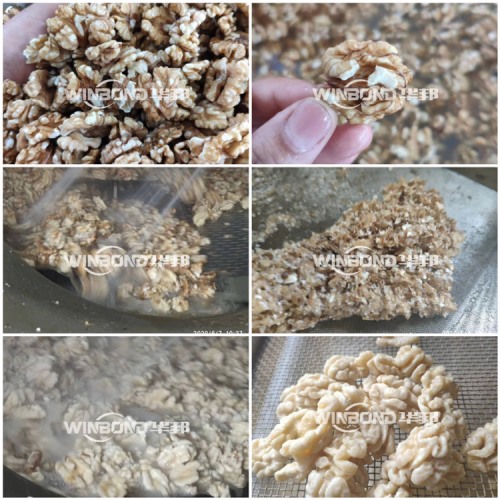 純物理核桃仁去皮機