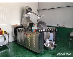 華邦琥珀核桃仁加工設備 自動化攪拌炒鍋