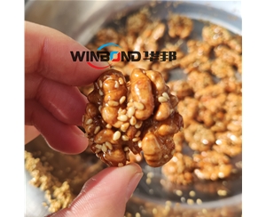 琥珀核桃仁設備 流水線掛糖機 提供技術