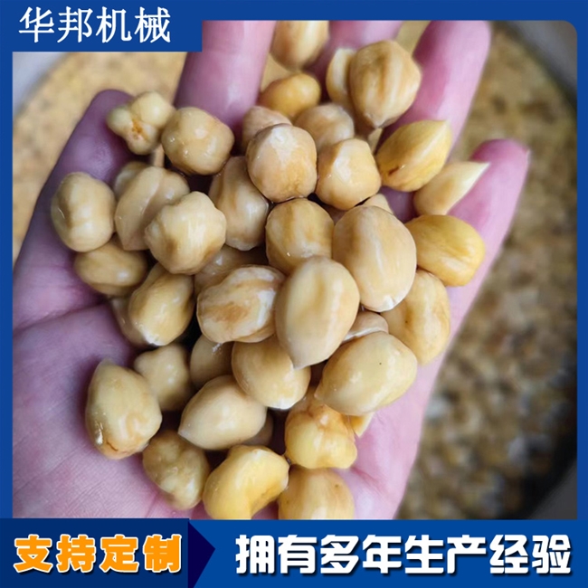 全自動榛子加工設備 定制款榛子仁去皮機 清水去皮無添加